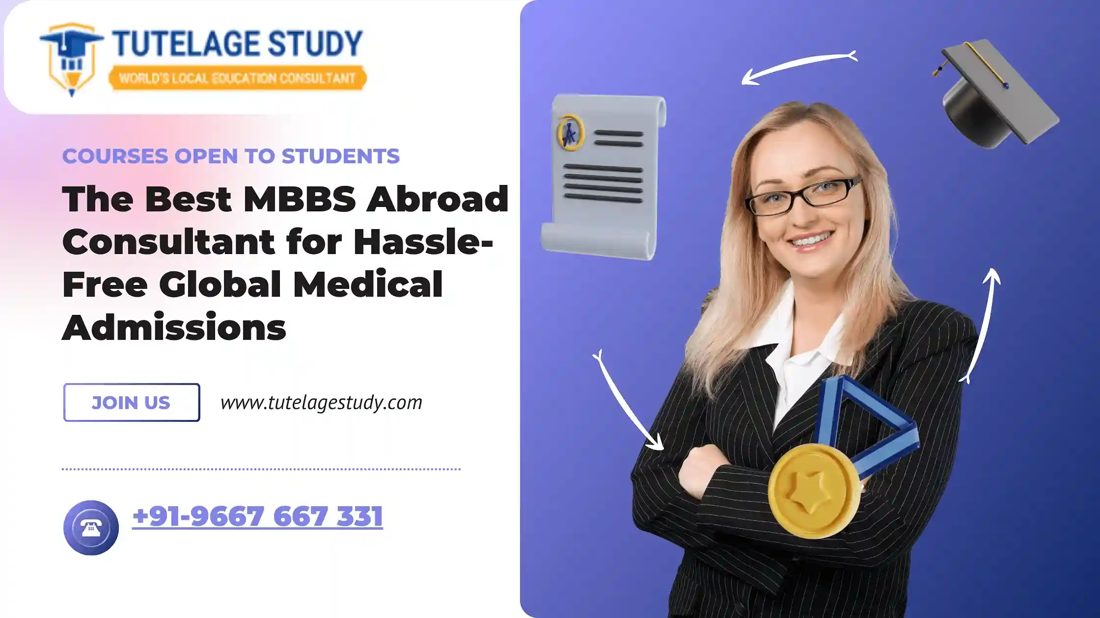 Tutelage Study – The Best MBBS Abroad Consultant for Hassle-Free Global Medical Admissions