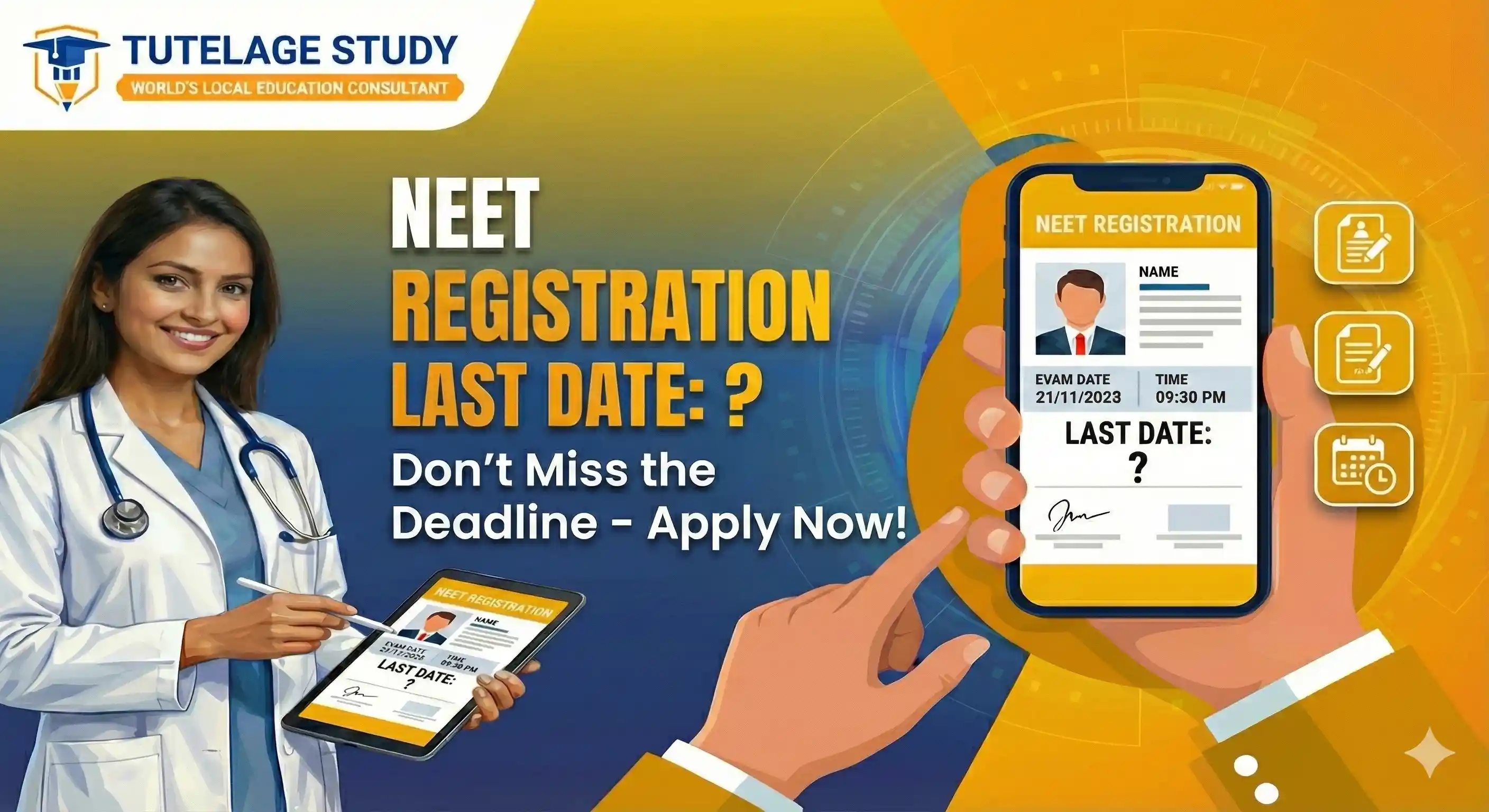 NEET Registration Last Date 2026 – NEET Application Last Date, NEET UG Last Date & Form Deadline Details