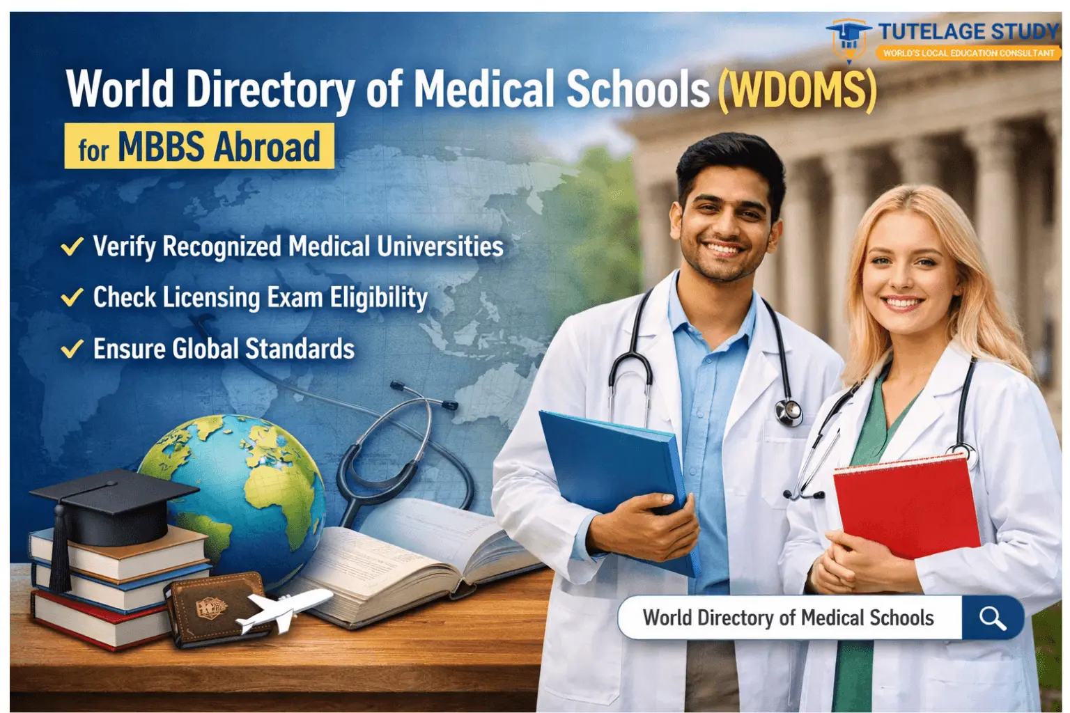World Directory of Medical Schools (WDOMS): Why is it crucial for the MBBS students?