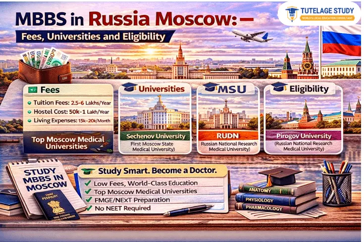 MBBS in Russia Moscow: Fees, Universities and Eligibility