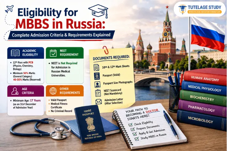 Eligibility for MBBS in Russia: Complete Admission Criteria & Requirements Explained