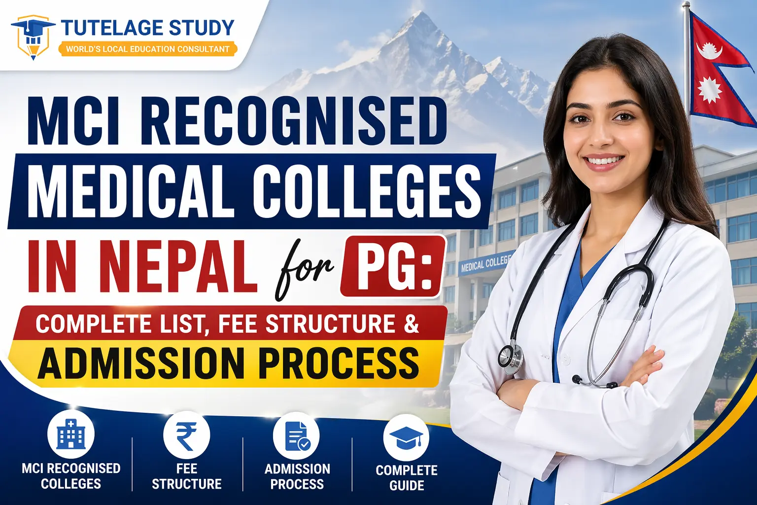 MCI Recognised Medical Colleges in Nepal for PG: Complete List, Fee Structure & Admission process