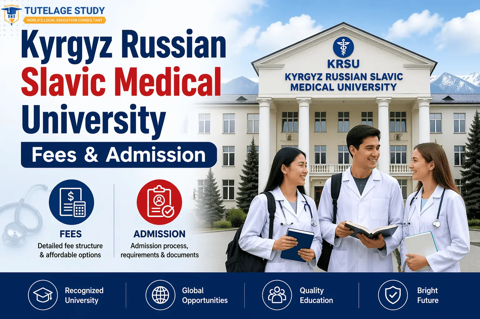 Kyrgyz Russian Slavic Medical University Fees & Admission