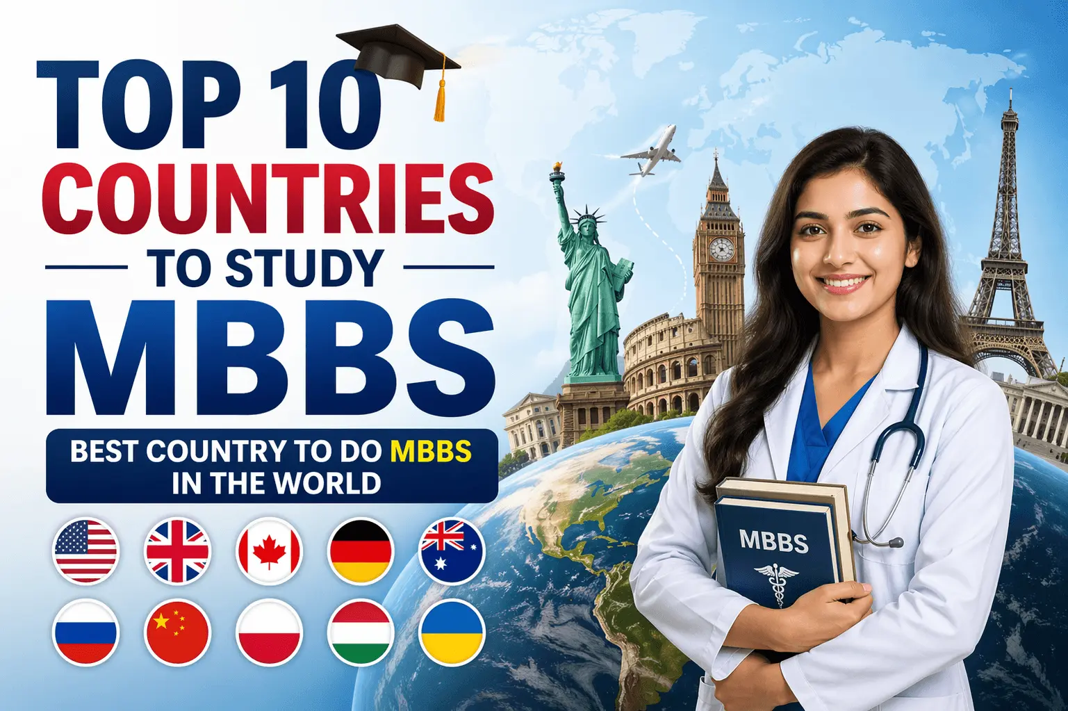 Top 10 Countries to Study MBBS: Best Country to Do MBBS in the World