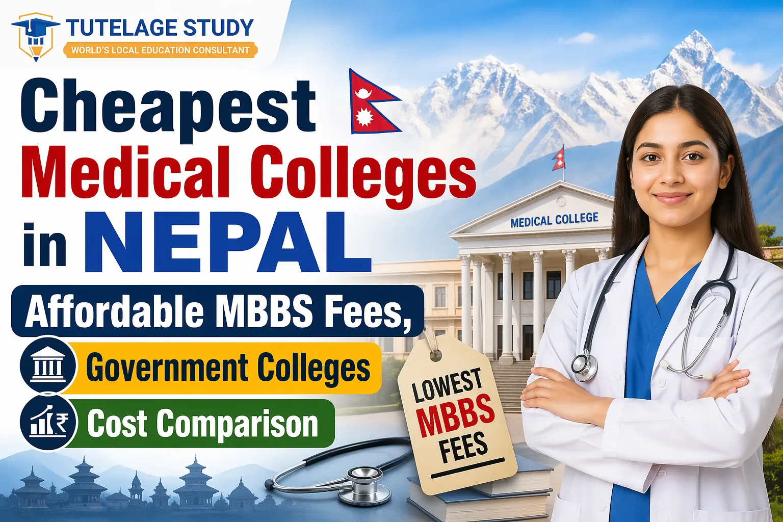 Cheapest Medical Colleges in Nepal: Affordable MBBS Fees, Government Colleges & Cost Comparison