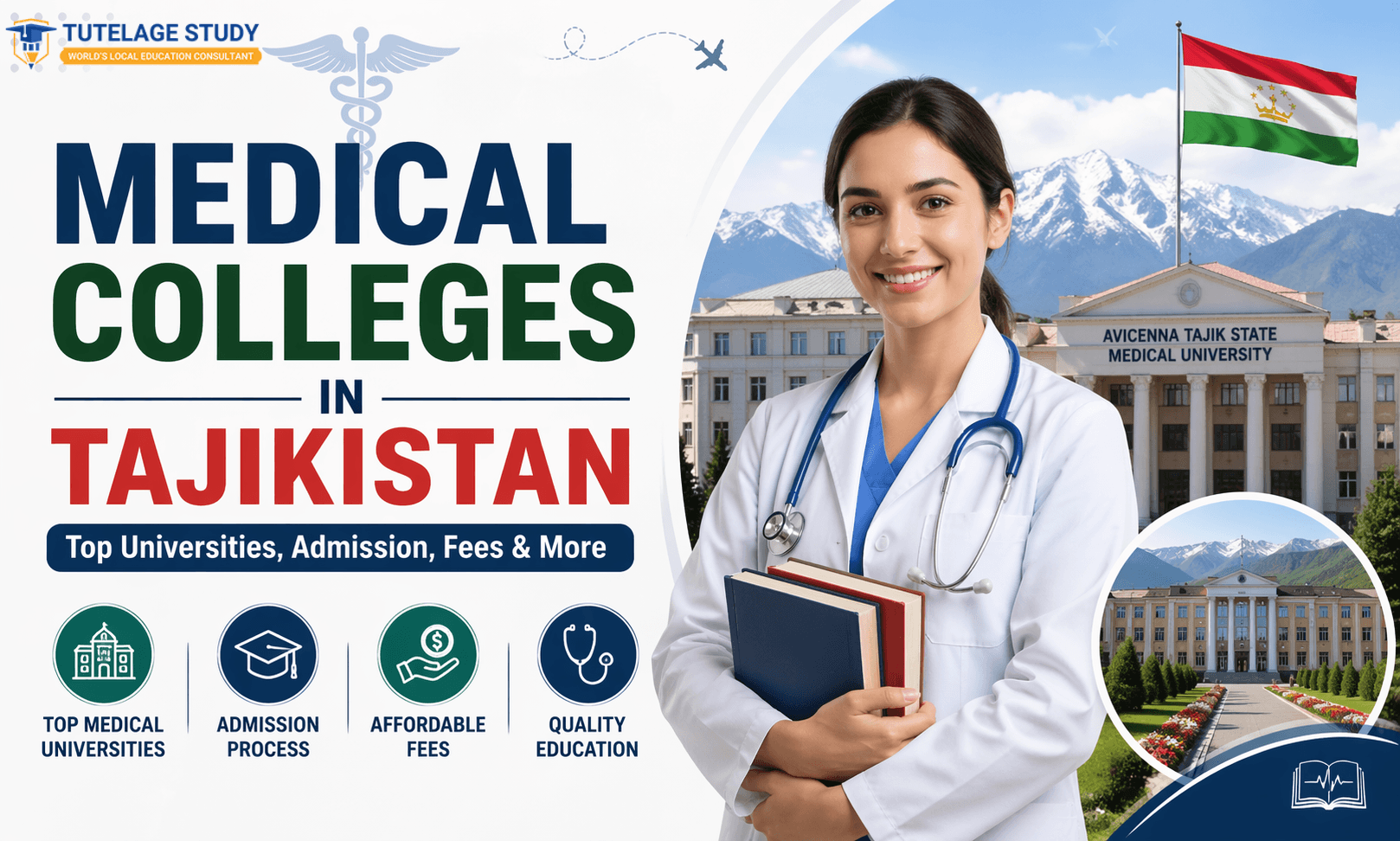 MCI Approved Medical Colleges in Tajikistan – Fees, Eligibility & Admission