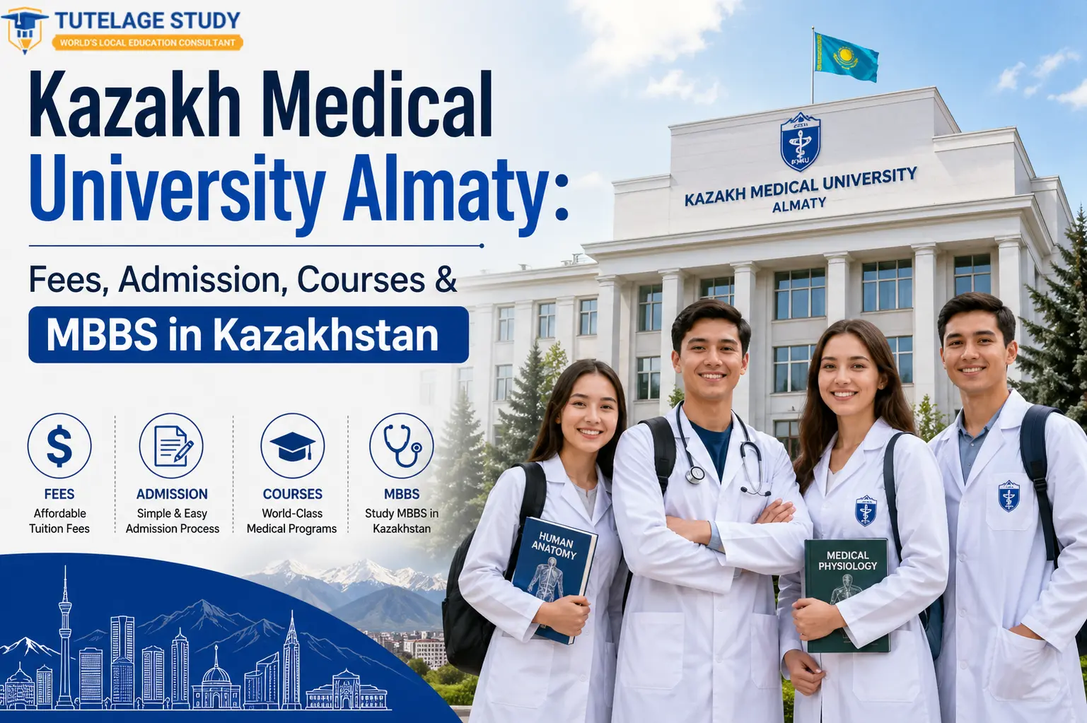 Kazakh Medical University Almaty: Fees, Admission, Courses & MBBS in Kazakhstan