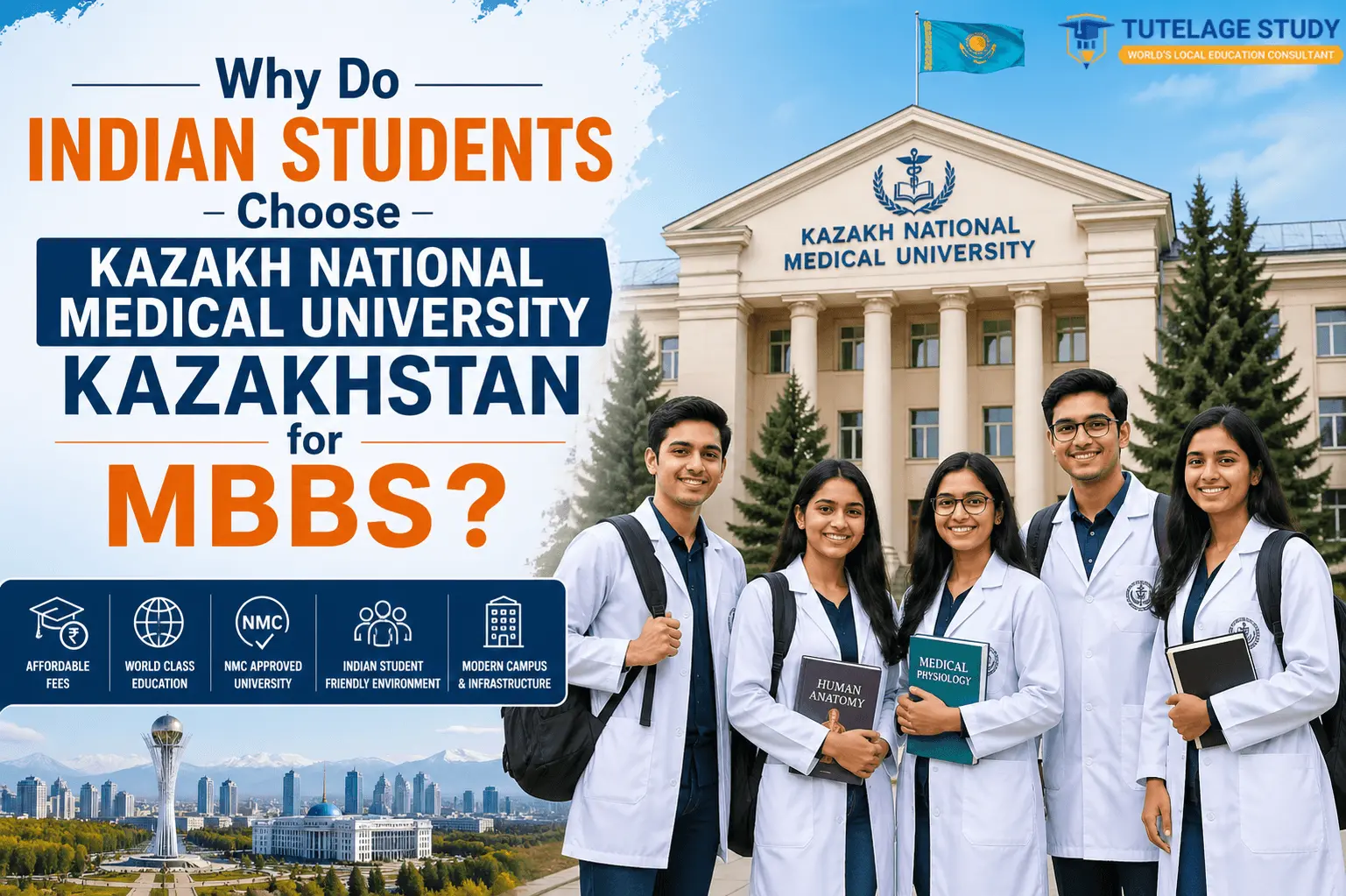 Why Do Indian Students Choose Kazakh National Medical University Kazakhstan for MBBS?