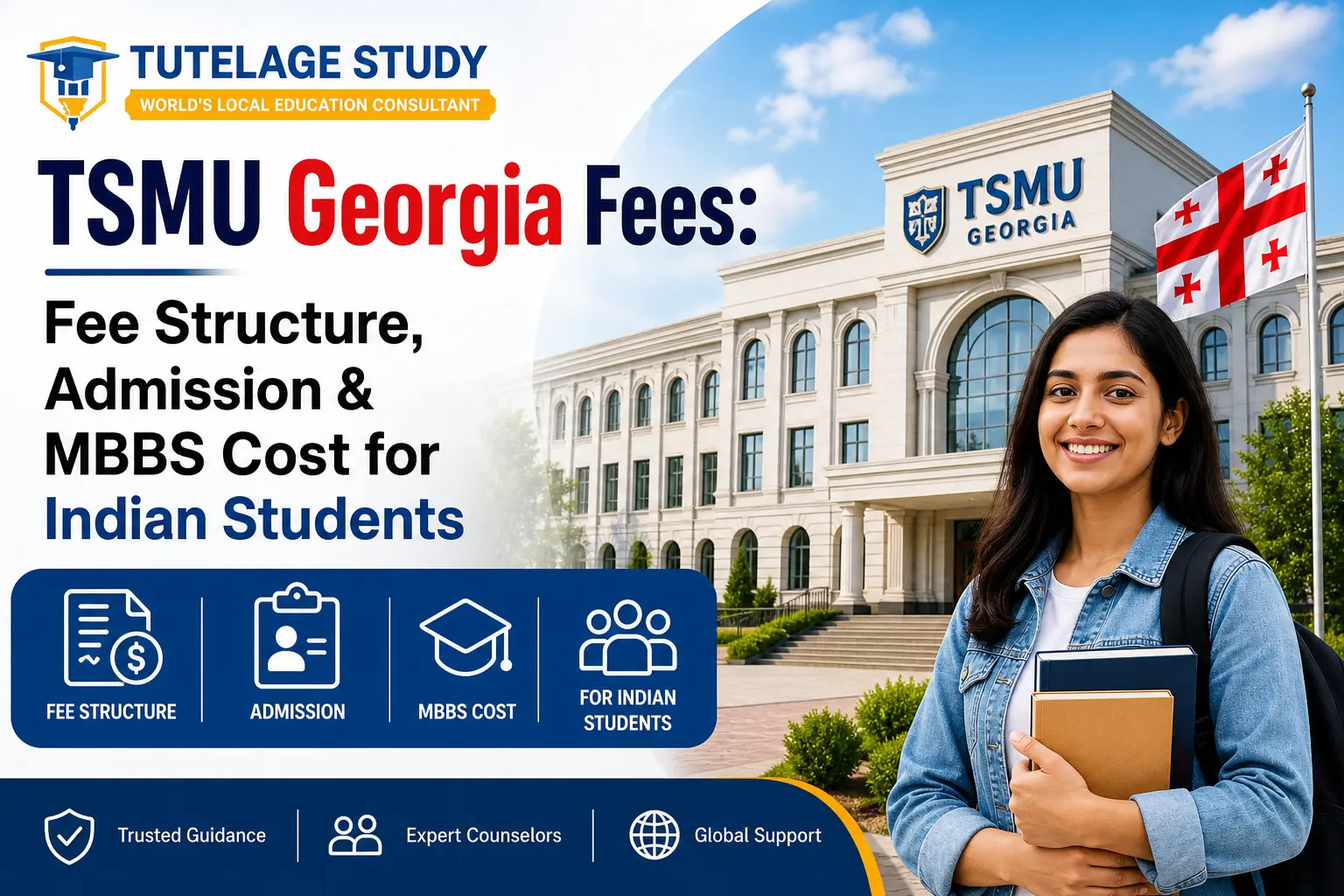 TSMU Georgia Fees: Fee Structure, Admission & MBBS Cost for Indian Students
