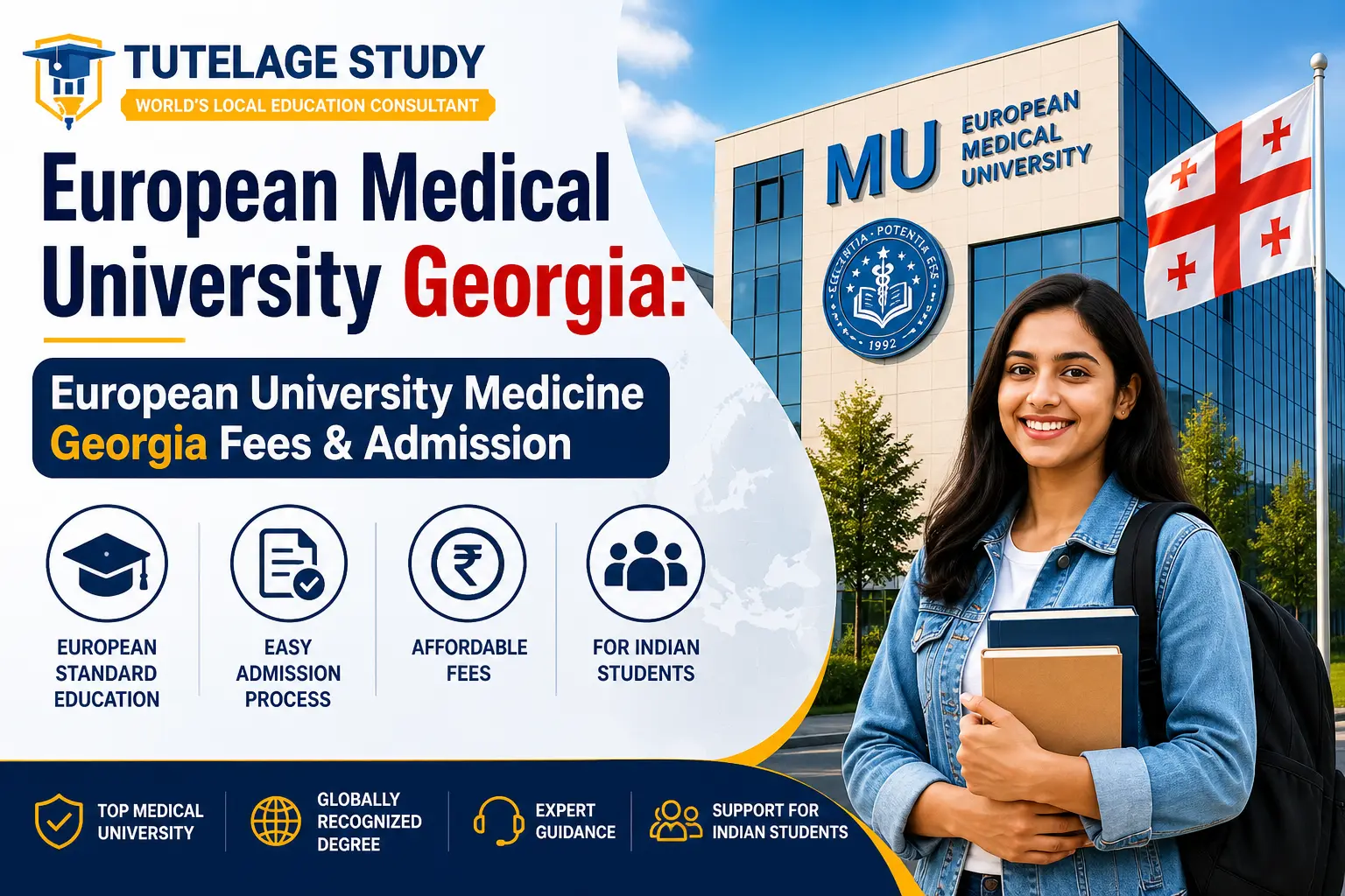 European Medical University Georgia: European University Medicine Georgia Fees & Admission