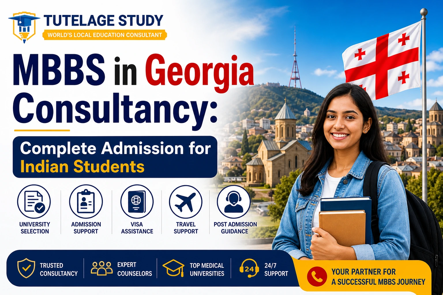 MBBS in Georgia Consultancy: Complete Admission for Indian Students