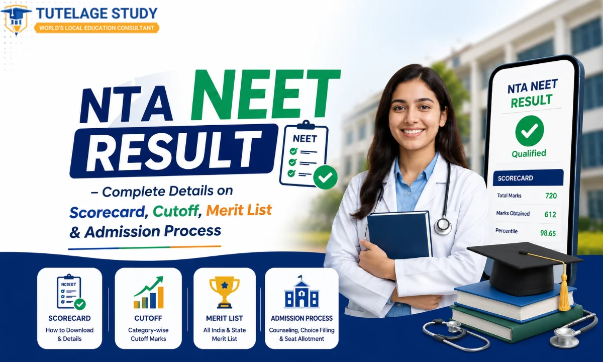 NTA NEET Result – Complete Details on Scorecard, Cutoff, Merit List & Admission Process