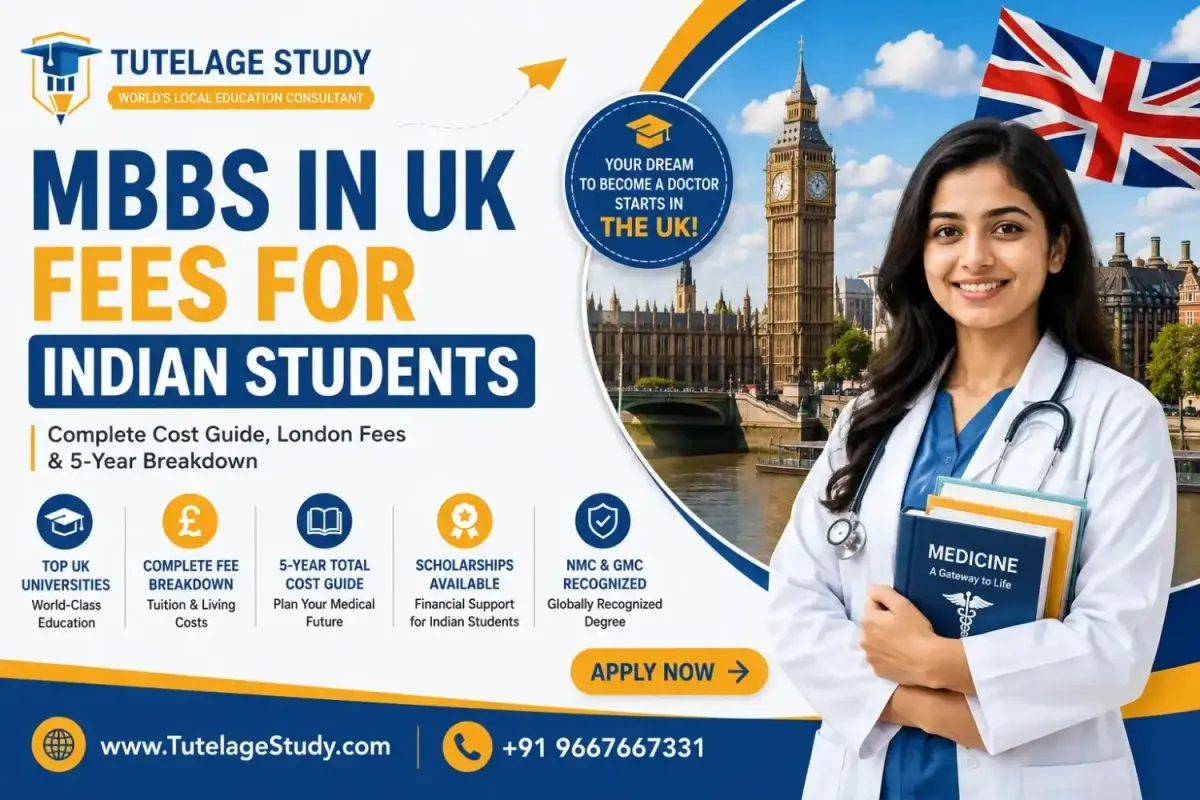 UK MBBS Fees for Indian Students: Complete Cost Guide, London Fees & 5-Year Breakdown