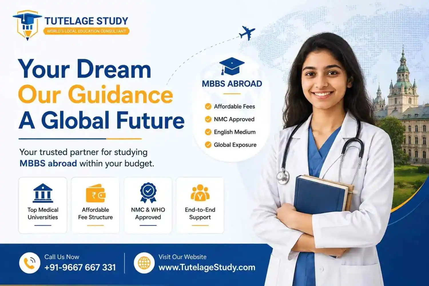 MBBS Abroad for J&K Students Under 30 Lakh