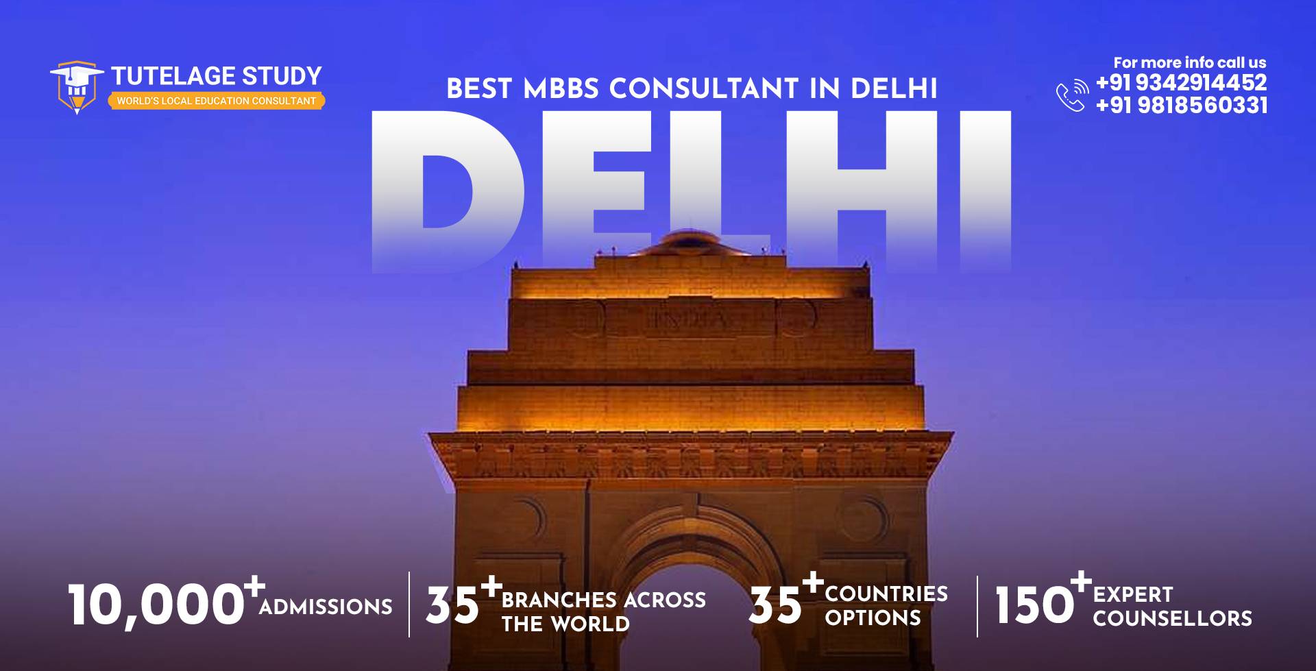 Best Study Abroad Consultants Delhi for MBBS | Tutelage Study